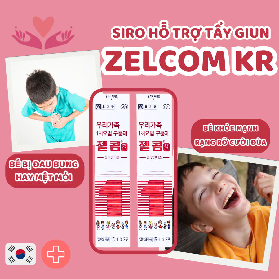 Hộp tẩy giun Zelcom